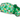 Louis + Phil St. Patrick's Day Ribbon Tie Ponytail Scrub Cap