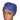 Louis + Phil Physician Associate - Blue Ponytail Scrub Cap