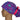 Louis + Phil Physician Associate - Purple Ponytail Scrub Cap