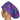 Louis + Phil Physician Associate - Purple Euro Scrub Cap