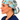 Tiny Human Wrangler Ponytail Scrub Cap
